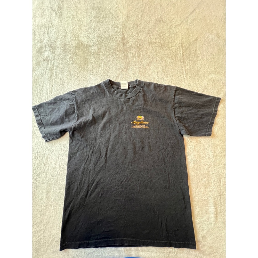 Miro Classics T-Shirt Mens Large Black Aprydisiac Liqueur Get Some Graphic Tee